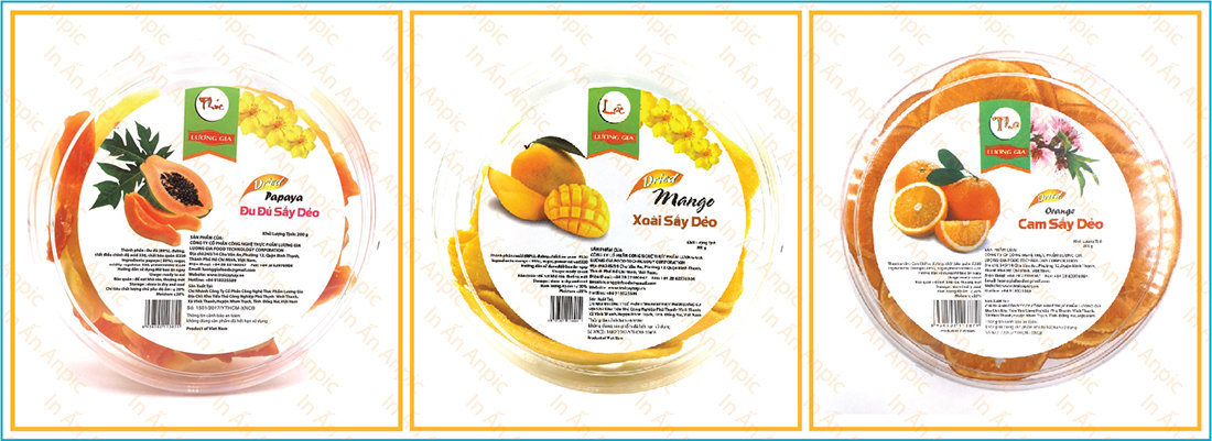 11+ Mẫu Tem Nhãn Dán Túi, Hộp Đựng Hoa Quả Sấy Thu Hút Nhất