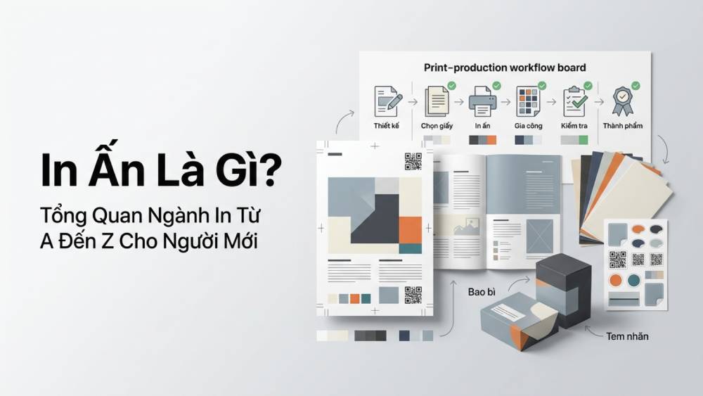 In Ấn Là Gì? Tổng Quan Ngành In Từ A Đến Z Cho Người Mới
