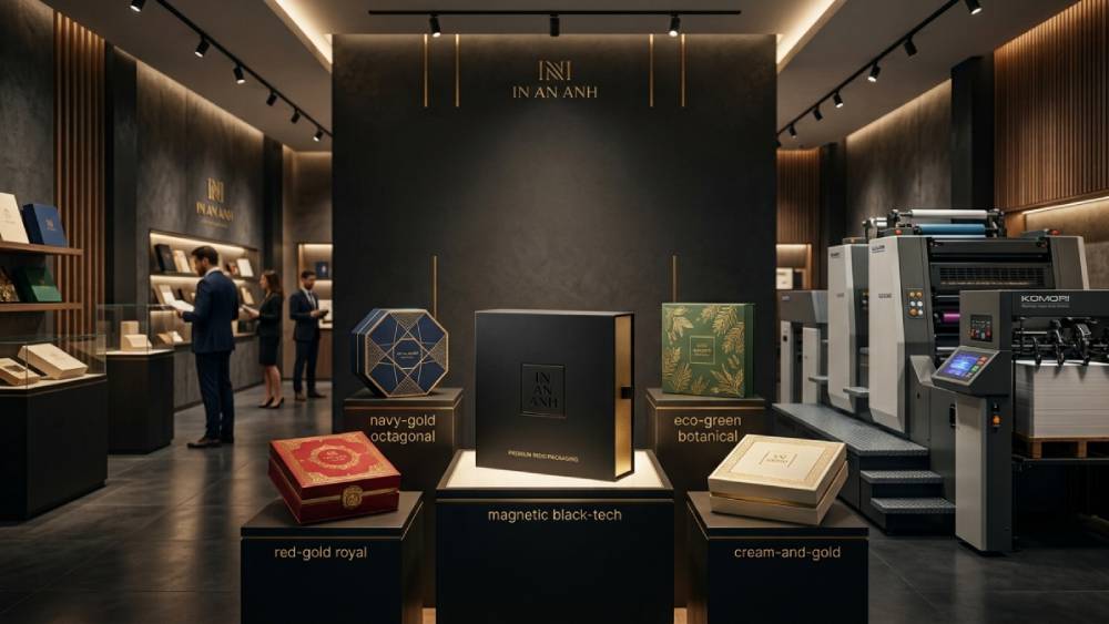 Báo Giá In Hộp Cứng Cao Cấp (Carton Lạnh): Giá Phụ Thuộc Gì & Đặt Số Lượng Ít