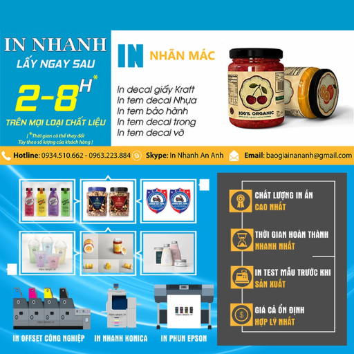 12 Công Ty In Tem Nhãn Mác, Bao Bì Uy Tín, Giá Rẻ Trong Năm 2025