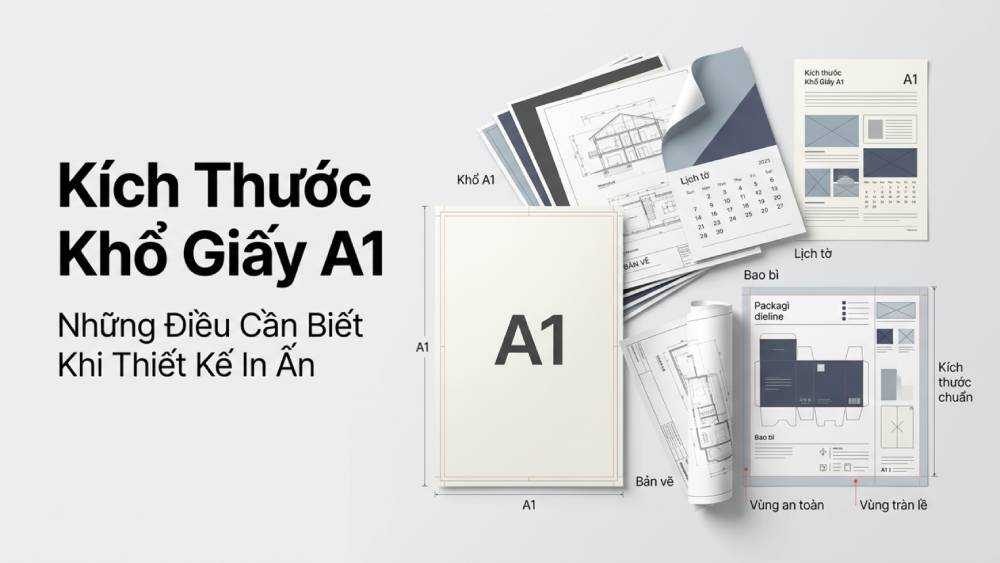 Kích Thước Khổ Giấy A1 Và Những Điều Cần Biết Khi Thiết Kế In Ấn