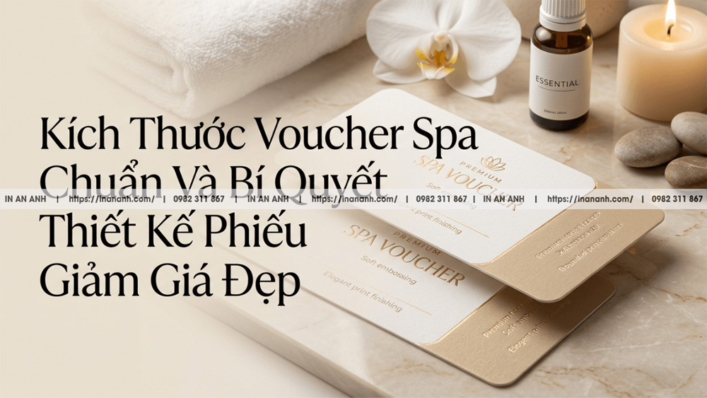 Kích Thước Voucher Spa Chuẩn Và Bí Quyết Thiết Kế Phiếu Giảm Giá Đẹp