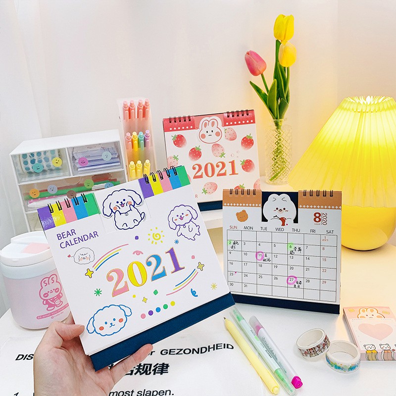 Hướng dẫn làm lịch để bàn handmade đơn giản siêu đẹp