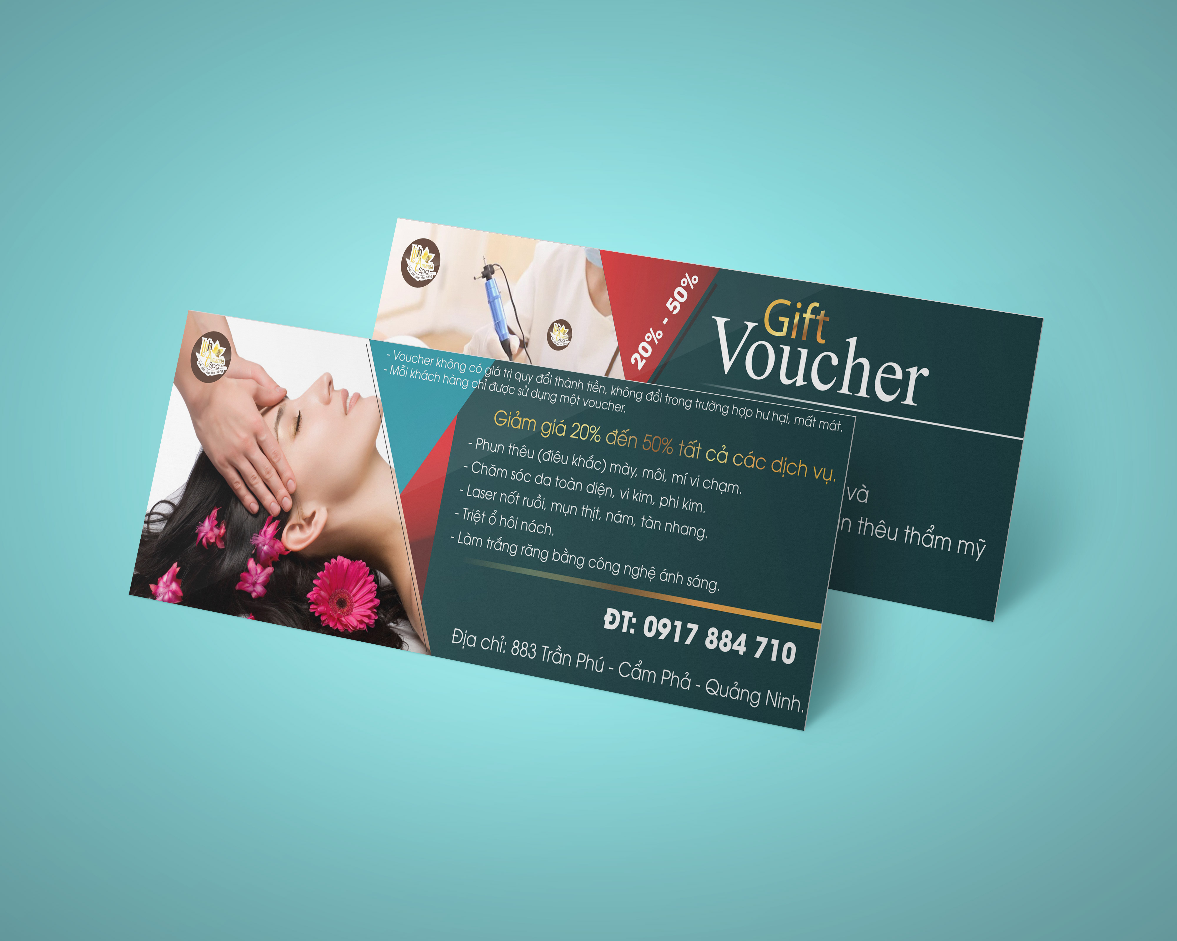 Kích thước Voucher chuẩn và Lưu ý trong in ấn Voucher 15 Kich thước Voucher Spa