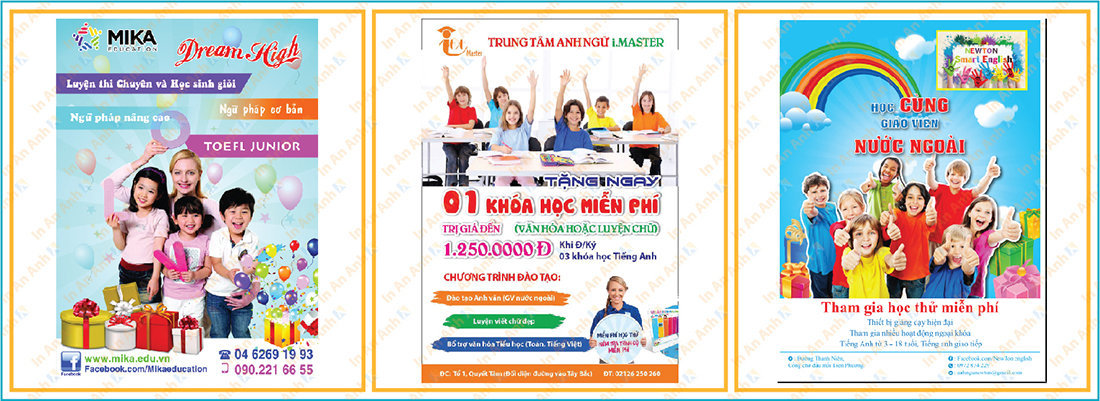 Tổng Hợp 199 Mẫu Tờ Rơi Hot Nhất Dành Cho Trung Tâm Dạy Tiếng Anh