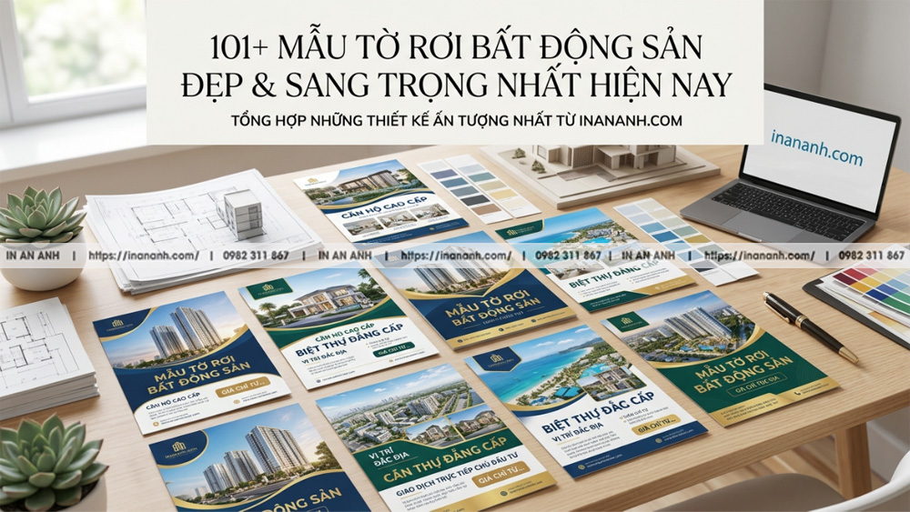 20 Mẫu Tờ Rơi Bất Động Sản Đẳng Cấp - Dự Án, Căn Hộ, Đất Nền, Nhà Phố