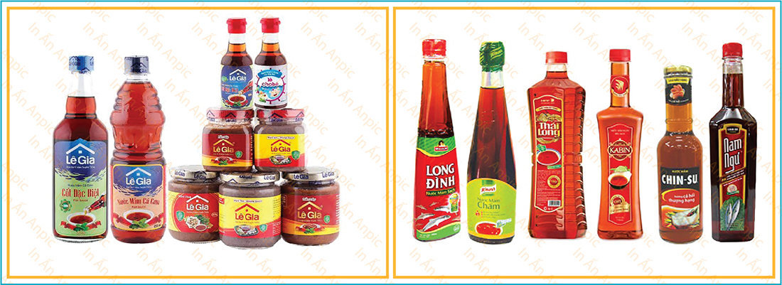 99+ Mẫu Tem Nhãn Decal Dán Chai Nước Mắm Thu Hút Khách Hàng