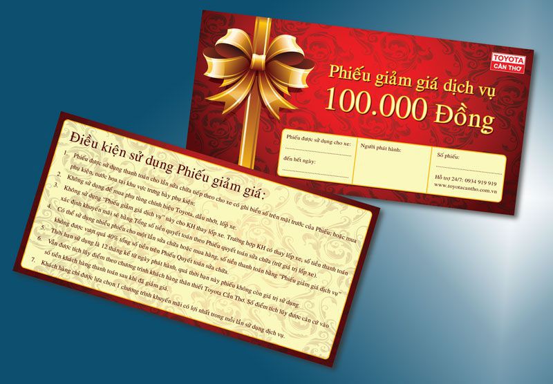 In Voucher số lượng ít lấy ngay, những lưu ý cần quan tâm