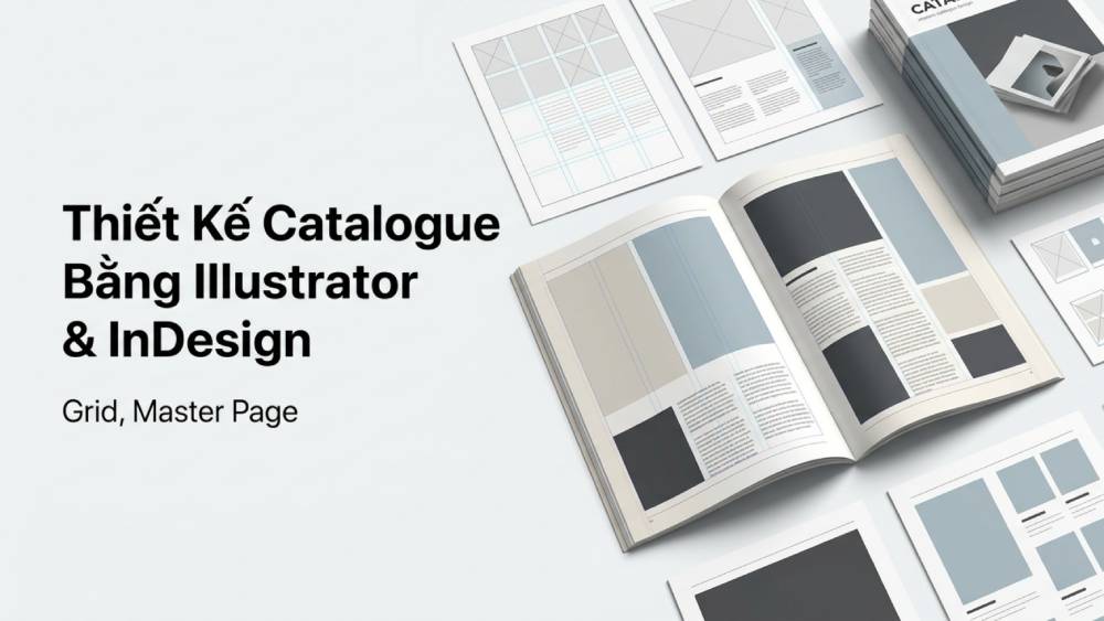 Thiết Kế Catalogue Bằng Illustrator & InDesign - Grid, Master Page