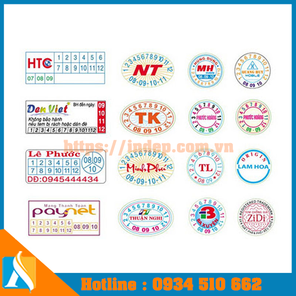 Địa chỉ in tem bảo hành ở Hà Nội được ưa chuộng hiện nay