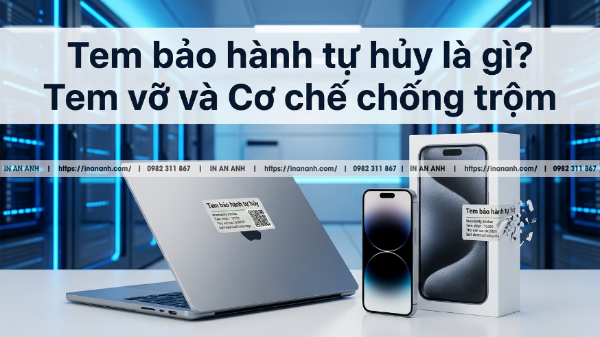 Tem Bảo Hành Tự Hủy: Cơ Chế Chống Mở Trộm Vật Lý