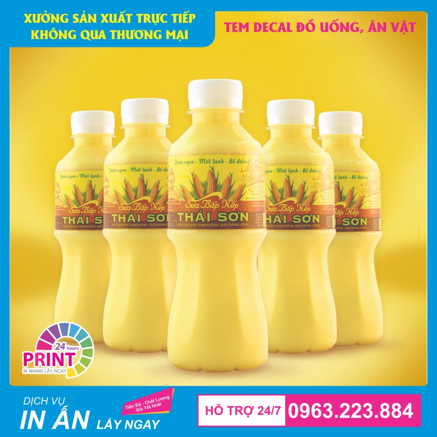 Xưởng in nhanh lấy ngay các loại tem nhãn sản phẩm chất lượng