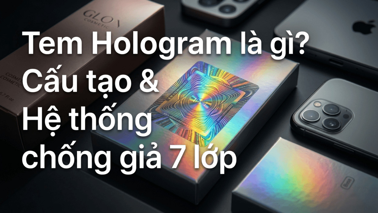Tem Hologram Là Gì? Cấu Tạo & Chống Giả 7 Lớp