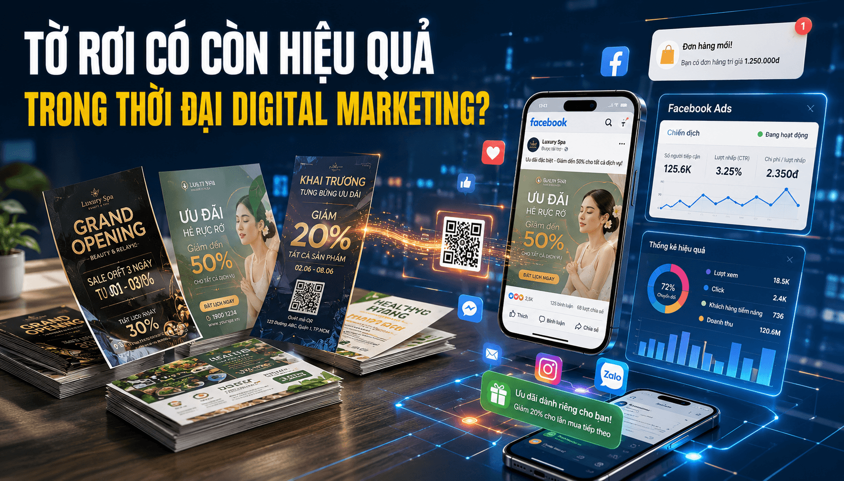 Tờ Rơi Có Còn Hiệu Quả Trong Thời Đại Digital Marketing Chuyển Đổi Số?