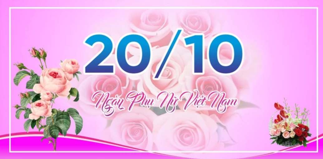 Mẫu Background 20/10 Đẹp Và Ấn Tượng Nhất