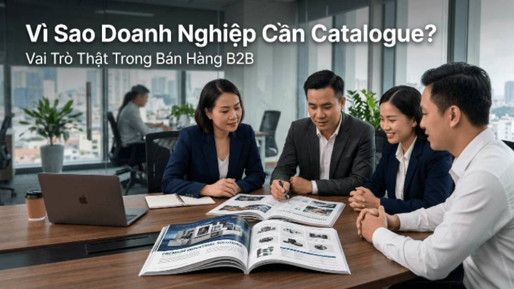 Vì Sao Doanh Nghiệp Cần Catalogue? Vai Trò Thật Trong Bán Hàng B2B