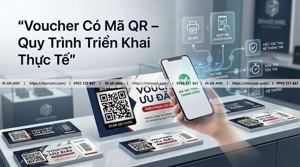 Voucher Có Mã QR – Quy Trình Triển Khai Thực Tế