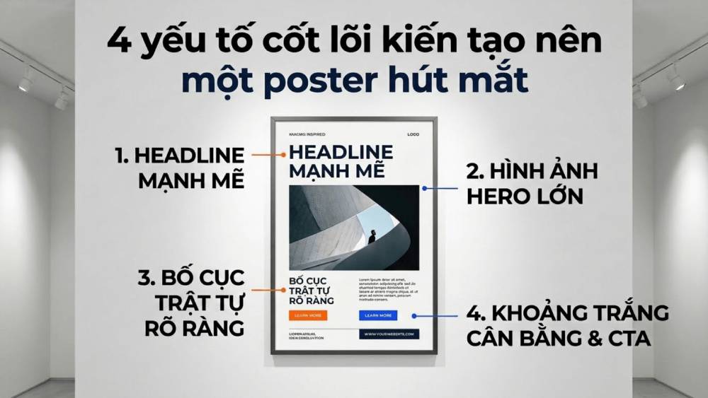 4 Yếu Tố Cốt Lõi Kiến Tạo Nên Một Poster Hút Mắt