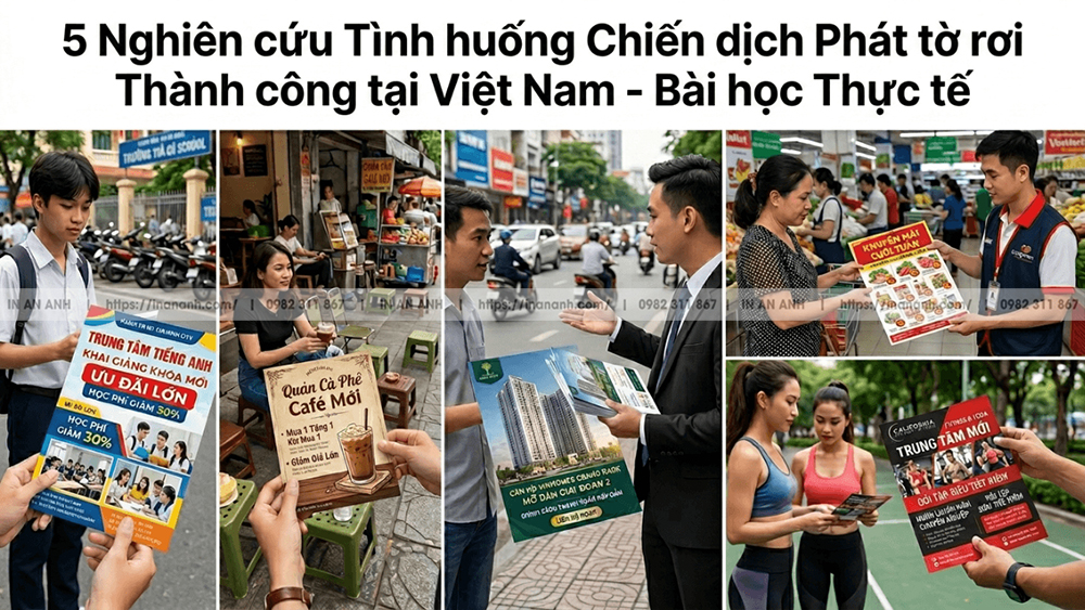 5 Case Study Chiến Dịch Tờ Rơi Thành Công Tại Việt Nam - Bài Học Thực Tế