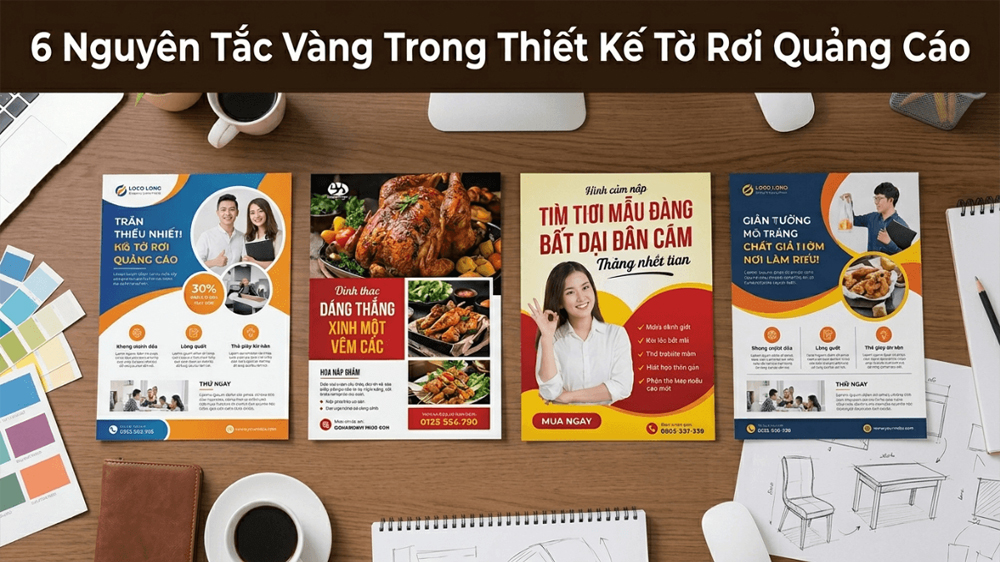 6 Nguyên Tắc Vàng Trong Thiết Kế Tờ Rơi Quảng Cáo