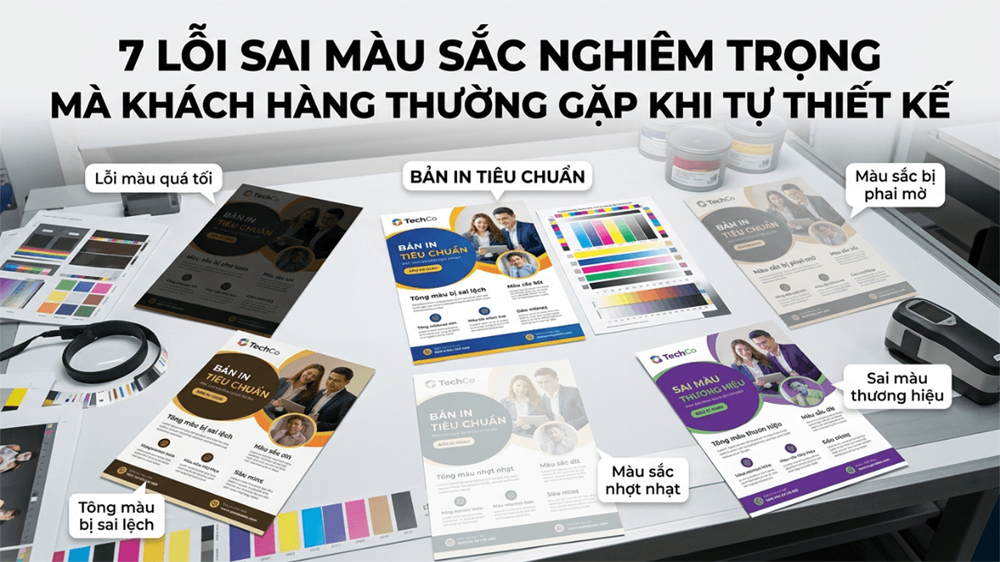 7 Lỗi Lệch Màu Chí Mạng Khách Hàng Tự Thiết Kế Hay Mắc Phải Màu
