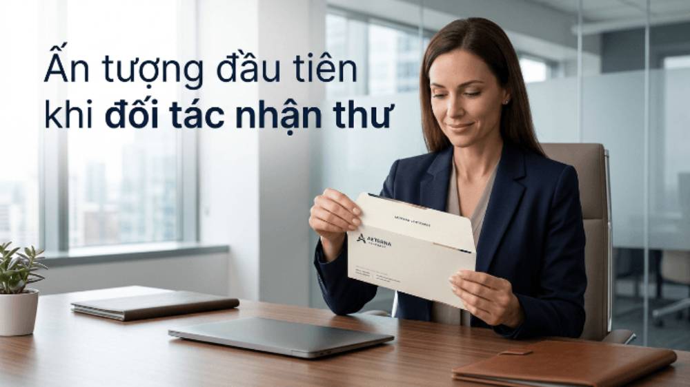 Ấn Tượng Đầu Tiên Khi Đối Tác Nhận Thư