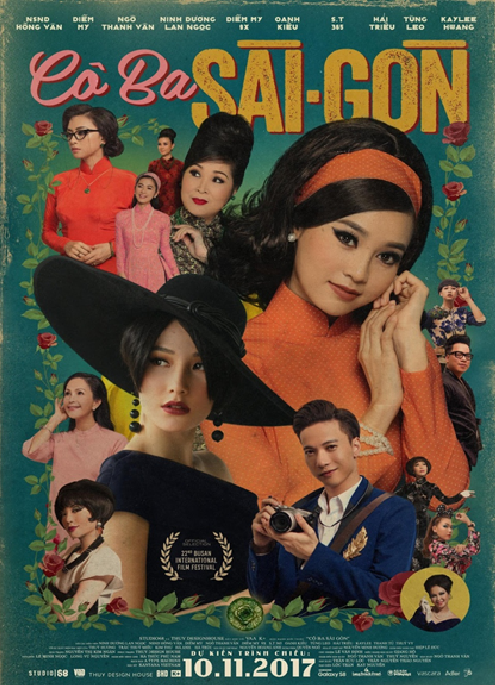 Poster phim mang phong cách cổ điển