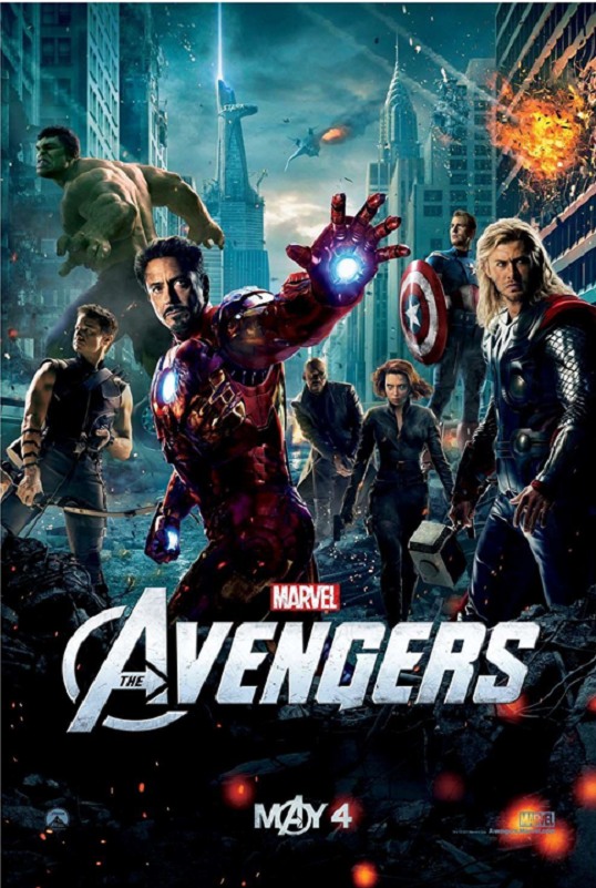 Poster phim siêu anh hùng