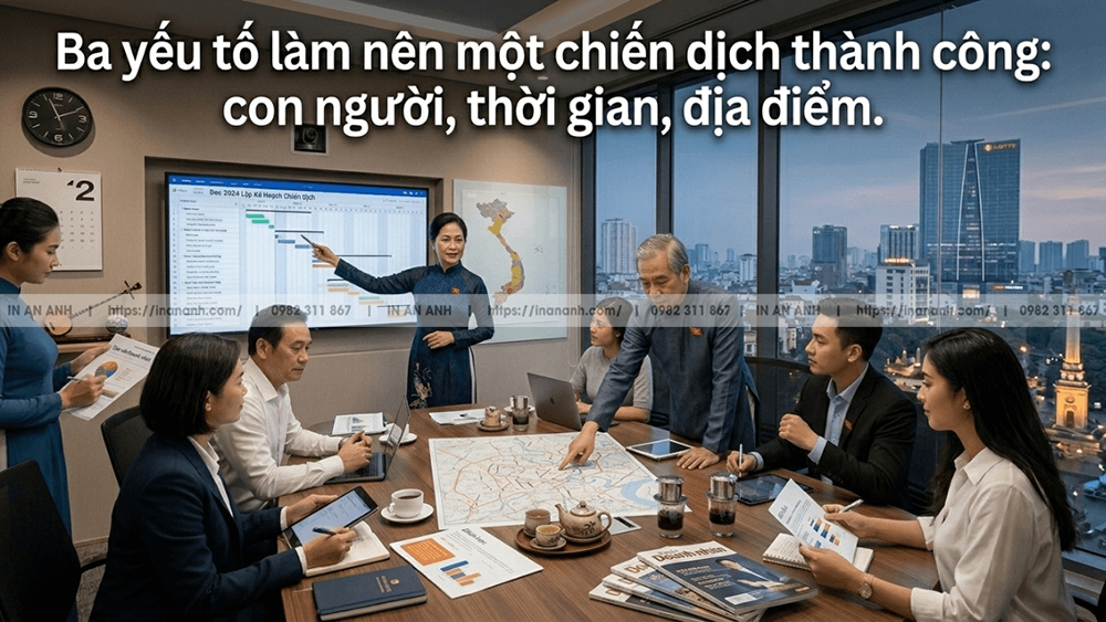 Ba Yếu Tố Định Hình Chiến Dịch Thành Công: Người, Lúc, Nơi