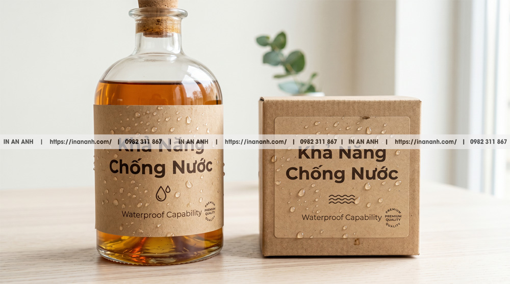Bản Chất Kỹ Thuật Decal Kraft Có Chống Nước Không