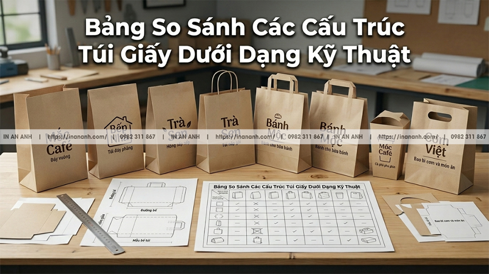 Bảng So Sánh Cấu Trúc Túi Theo Định Dạng Kỹ Thuật