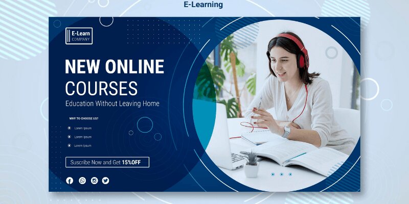 Banner thông tin dùng để thông báo đến khách hàng các sự kiện sắp diễn ra