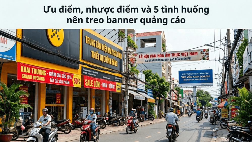 Banner Ưu Nhược Điểm Và 5 Tình Huống Nên Treo