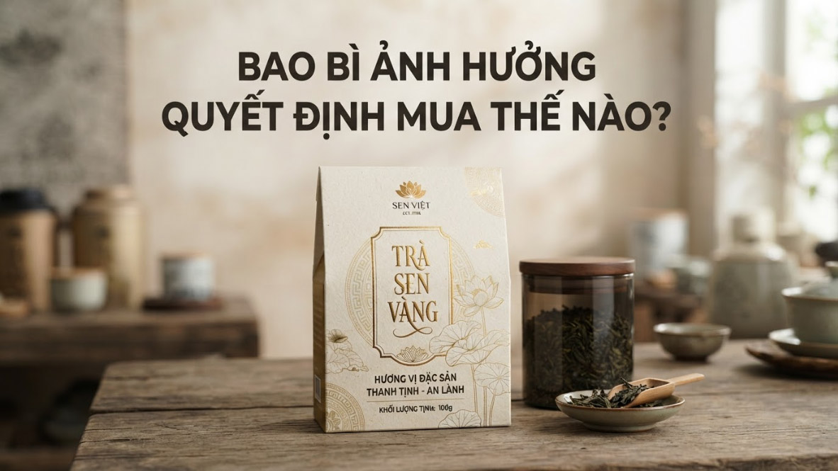 Bao Bì Ảnh Hưởng Quyết Định Mua Thế Nào?