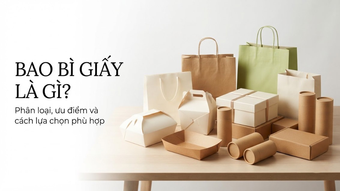Bao Bì Giấy Là Gì? Phân Loại Và Ưu Điểm So Với Bao Bì Khác