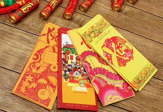 Các mẫu bao lì xì công ty sang trọng, đẹp mắt ngày Tết (1)