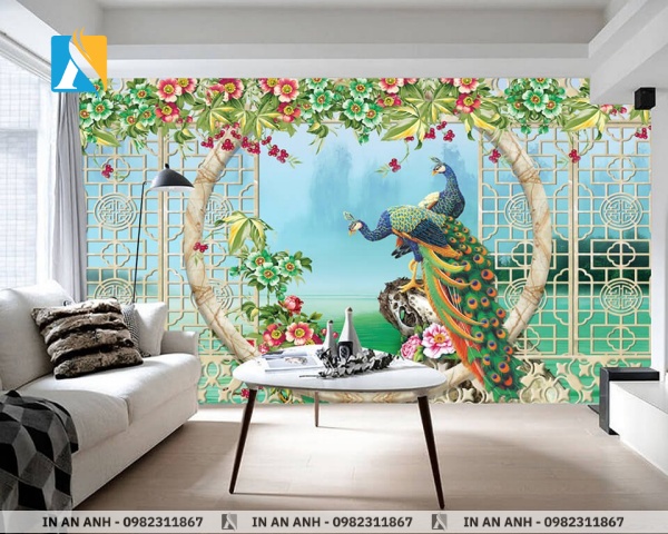 Decal 3D hiện đại 