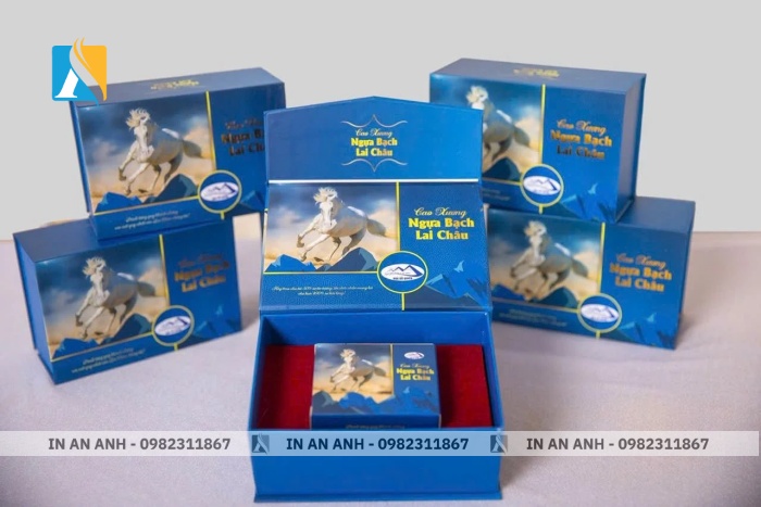 Thiết kế bao bì hộp cao ngựa chuẩn xuất khẩu