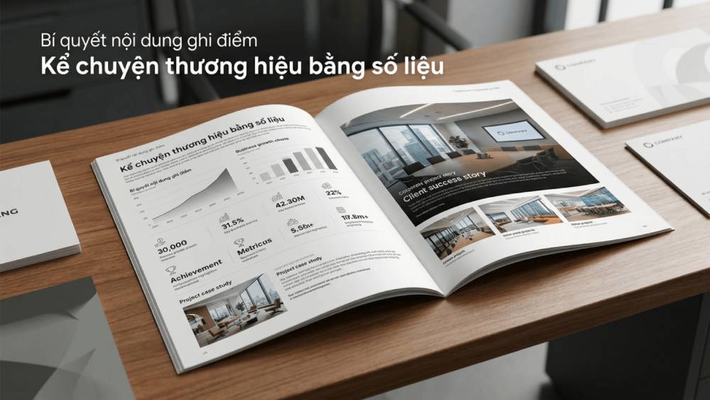 Bí Quyết Nội Dung Ghi Điểm: Kể Chuyện Thương Hiệu Bằng Số Liệu