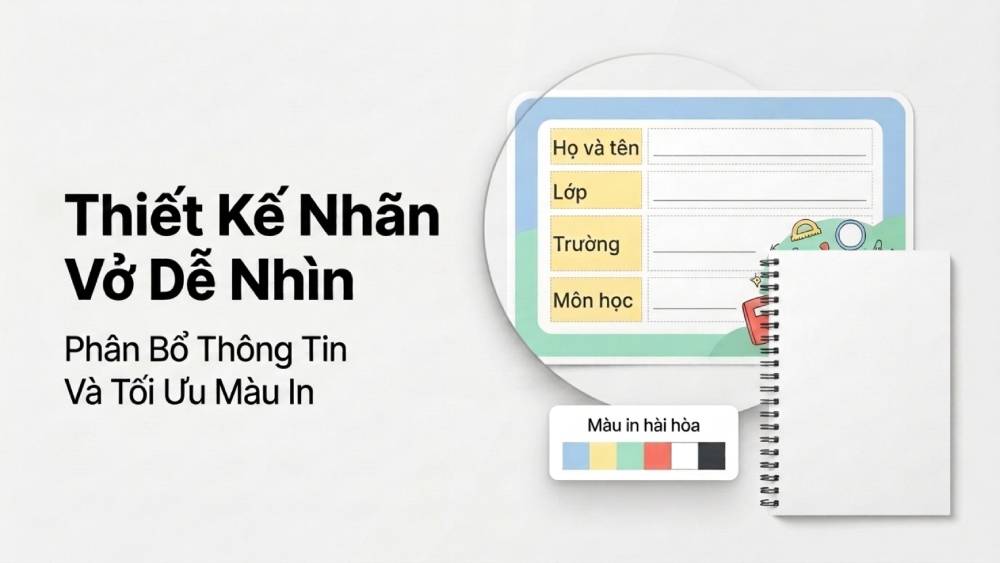 Bí Quyết Thiết Kế Đồ Họa Phân Bổ Thông Tin Và Tối Ưu Hóa Hệ Màu In Ấn