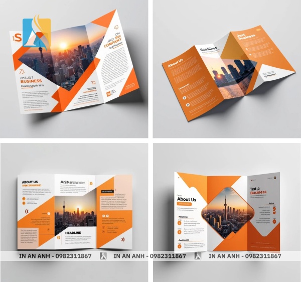 Cấu trúc của brochure phải đảm bảo đầy đủ và thống nhất thông tin