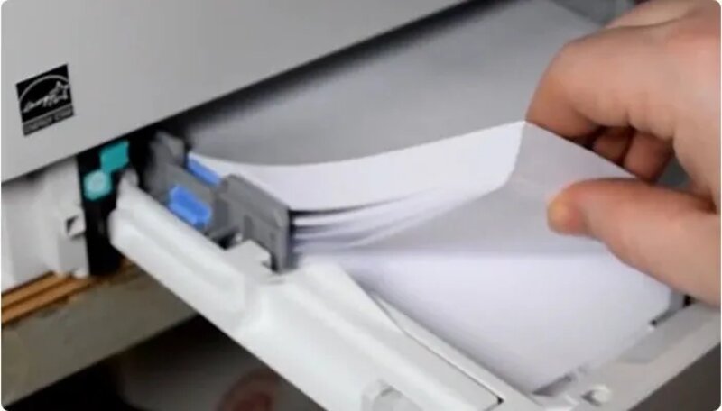 Xếp giấy ngay ngắn