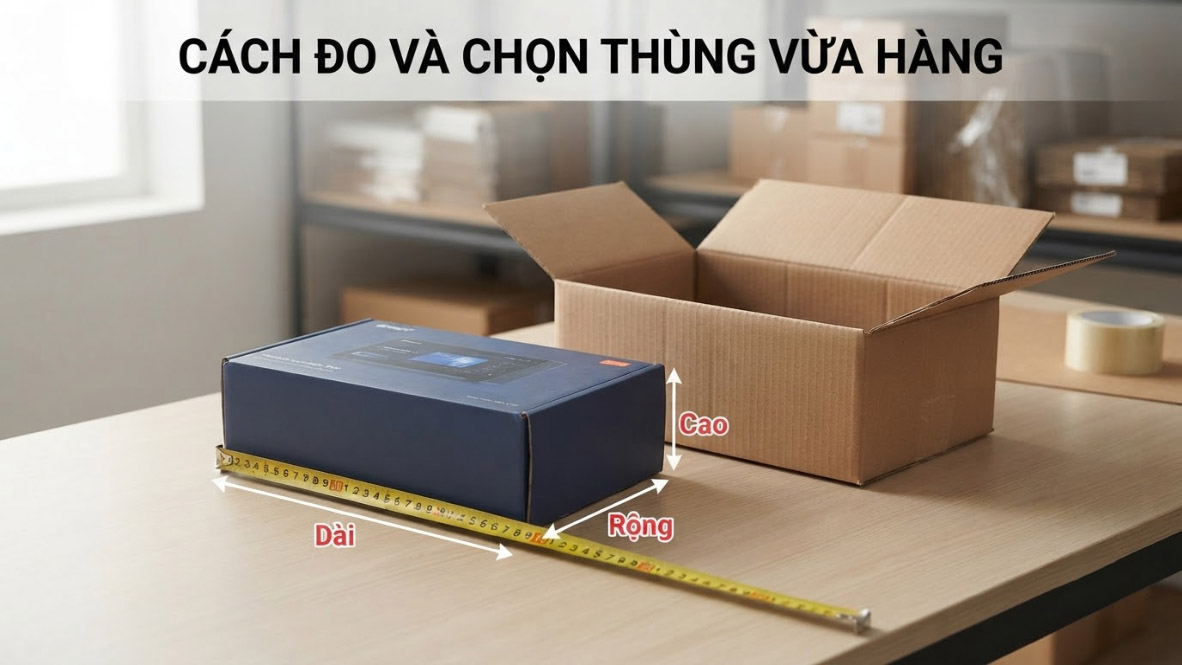 Cách Đo Và Chọn Thùng Vừa Hàng