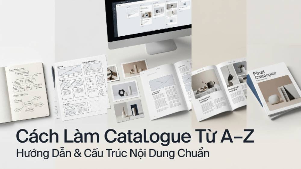 Cách Làm Catalogue Từ A–Z: Hướng Dẫn Và Cấu Trúc Nội Dung Chuẩn