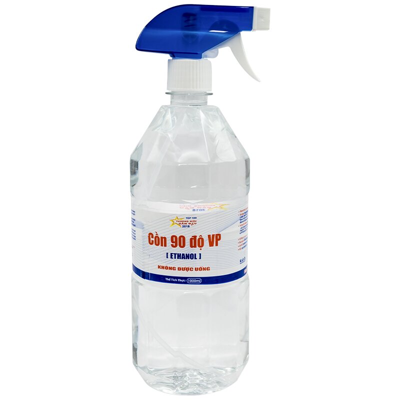Hình ảnh minh họa một lọ cồn 90 độ.