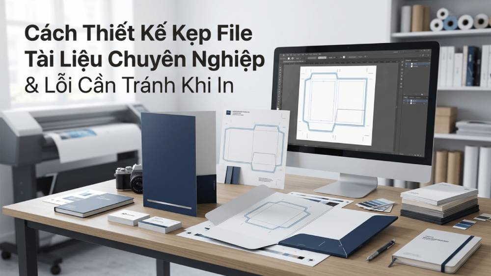 Cách Thiết Kế Kẹp File Tài Liệu Chuyên Nghiệp Và Những Lỗi Cần Tránh Khi In