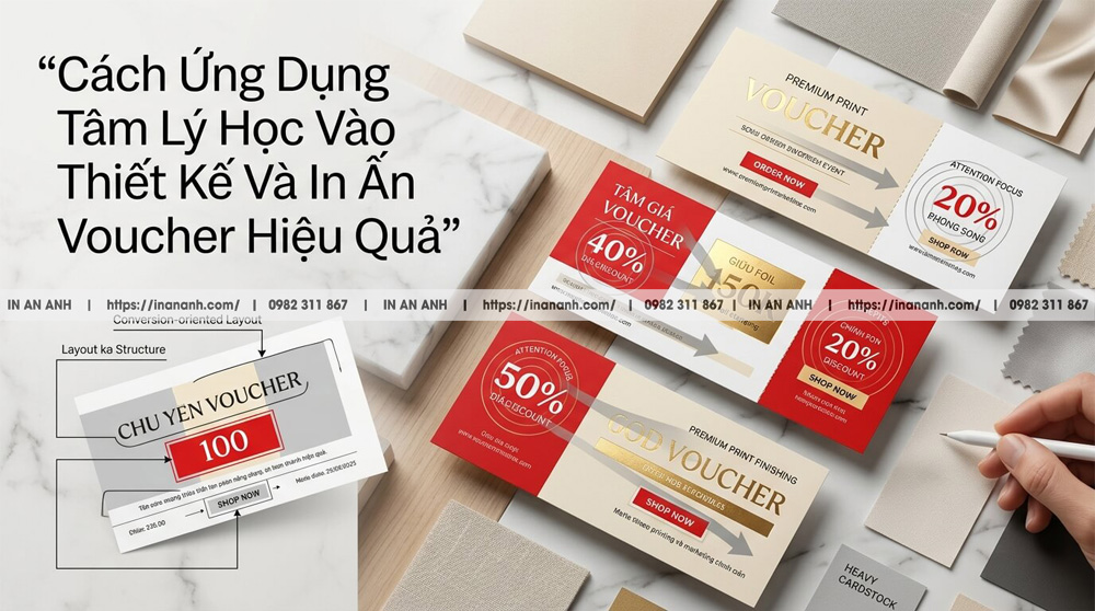 Cách Ứng Dụng Tâm Lý Học Vào Thiết Kế Và In Ấn Voucher Hiệu Quả