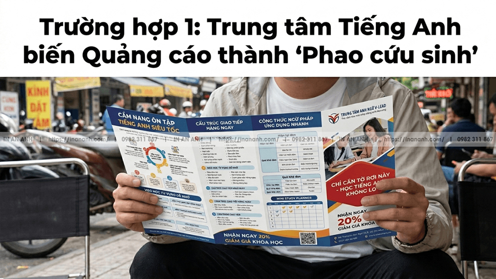 Case 1: Trung Tâm Tiếng Anh Biến Quảng Cáo Thành Vật Cứu Nóng