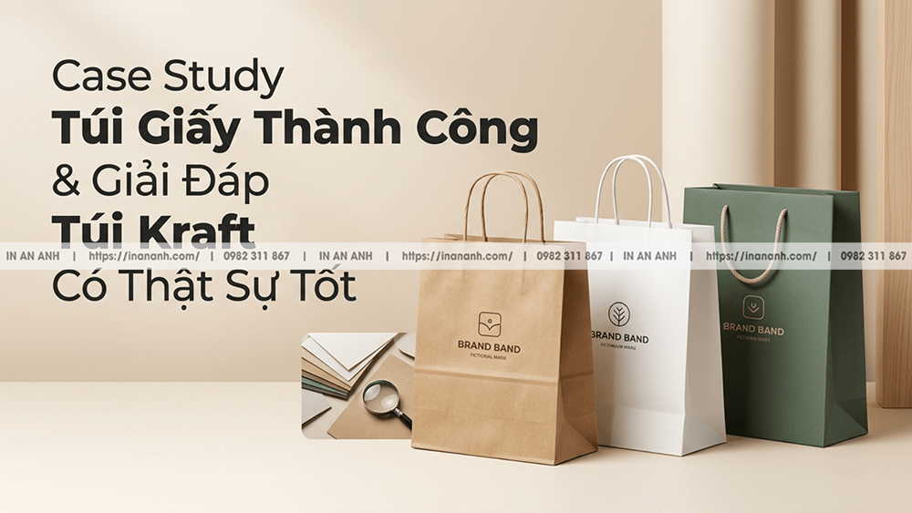 Case Study Túi Giấy Thành Công Và Giải Đáp: Túi Kraft Có Thật Sự Tốt?