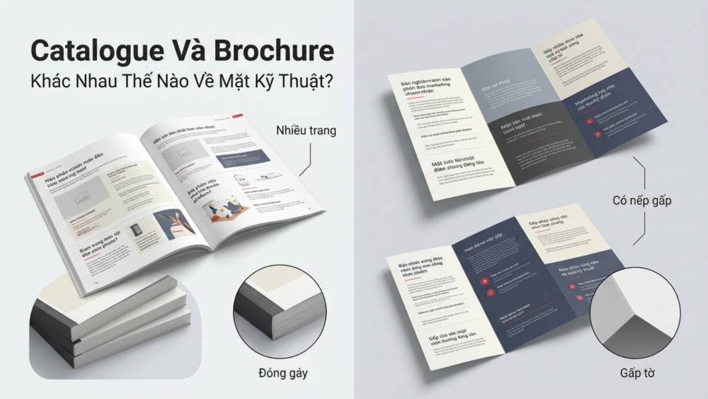 Catalogue Và Brochure Khác Nhau Thế Nào Về Mặt Kỹ Thuật?